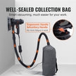 VEVOR Drywall Sander, 800W Electric Sander with 12 Sanding Discs, Variable Speed 1200-2300 RPM Wall Sander with Automatic Vacuum Dust Collection System, Double LED Lights, Dust Bag, Detachable Edge