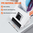 VEVOR Manual Label Applicator, 0.59-2.17 inches Label Width, 0.79-2.36 inches Label Length, Portable Hand-Held Labeling Machine with Label Roll and TPR Roller for Round Bottles, Boxes, Fruits Labeling