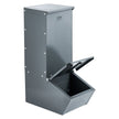 VEVOR Hog Feeder 2.2 Bushel Metal Double Door Pig Feeder Feeding up to 5 Hogs