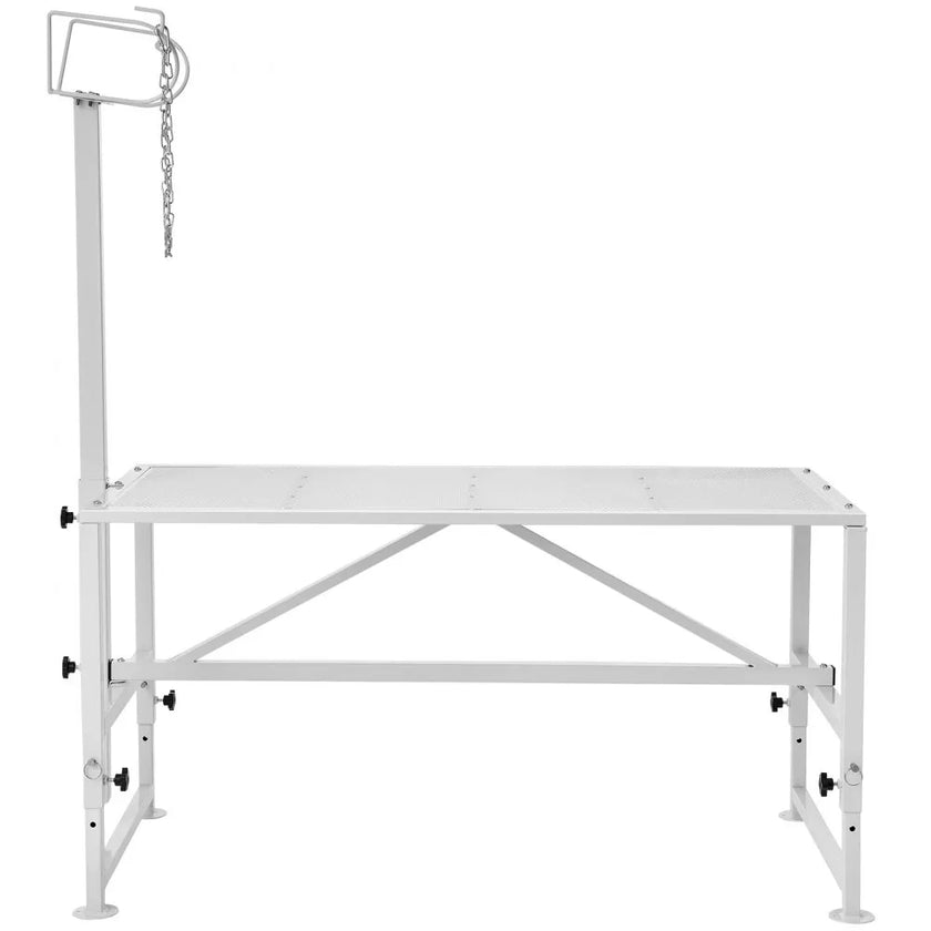 VEVOR Goat & Sheep Stand, 47x23 inch Livestock Stand, Metal Livestock Milking and Shearing Stand 21