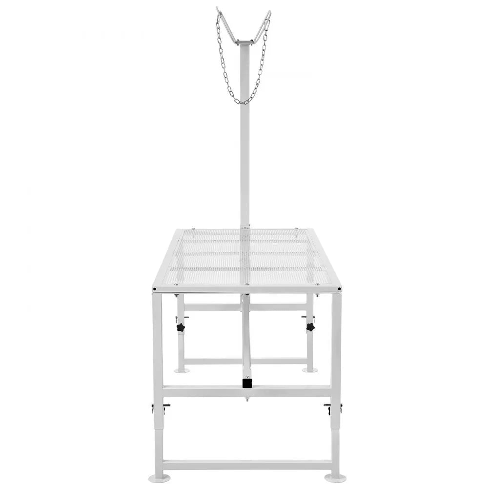 VEVOR Goat & Sheep Stand, 47x23 inch Livestock Stand, Metal Livestock Milking and Shearing Stand 21