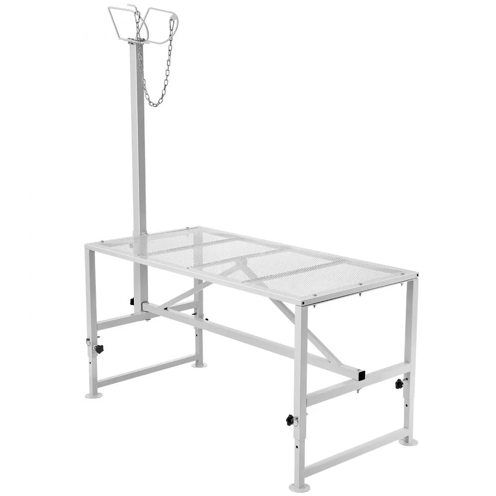 VEVOR Goat & Sheep Stand, 51x23 inch Livestock Stand, Metal Livestock Milking and Shearing Stand 21