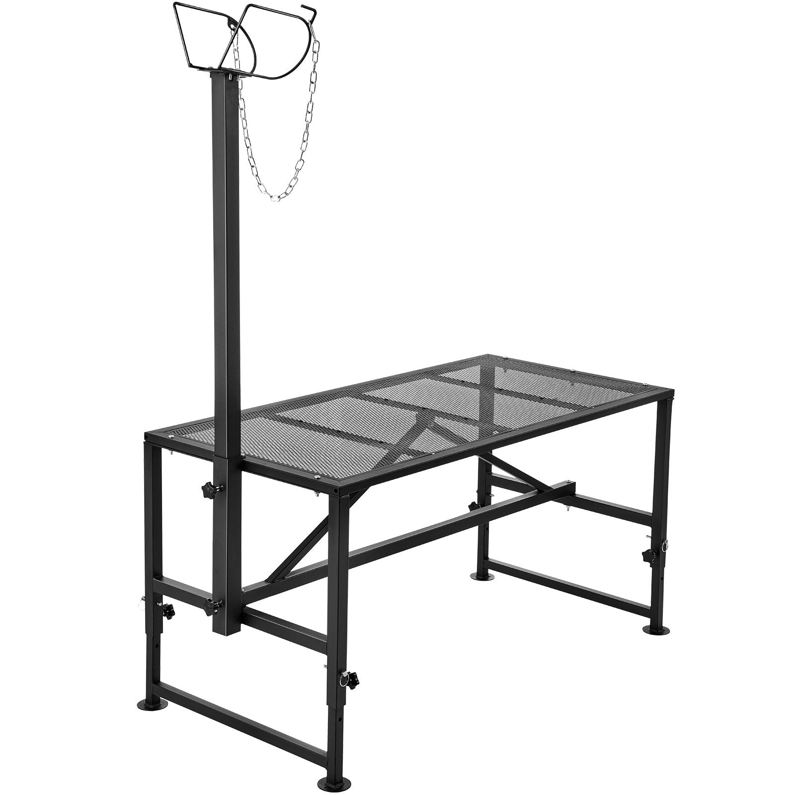 VEVOR Goat & Sheep Stand, 47x23 inch Livestock Stand, Metal Livestock Milking and Shearing Stand 21