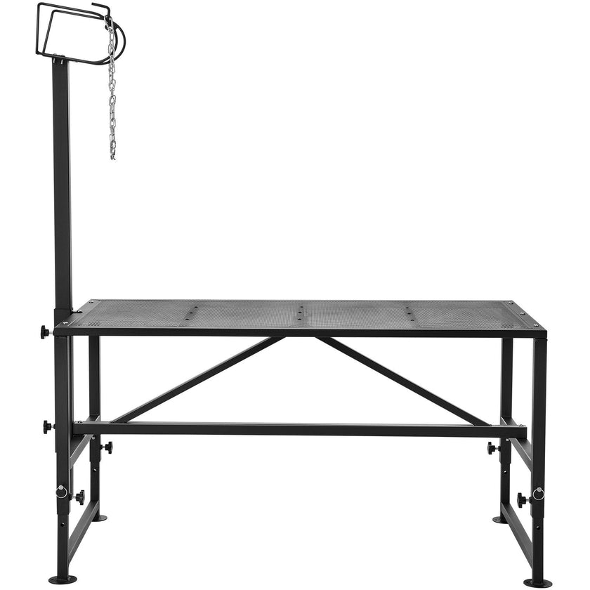 VEVOR Goat & Sheep Stand, 47x23 inch Livestock Stand, Metal Livestock Milking and Shearing Stand 21