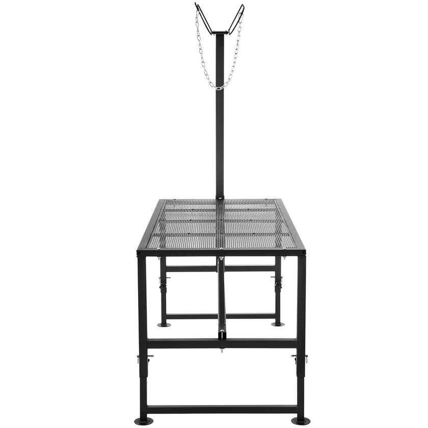 VEVOR Goat & Sheep Stand, 47x23 inch Livestock Stand, Metal Livestock Milking and Shearing Stand 21