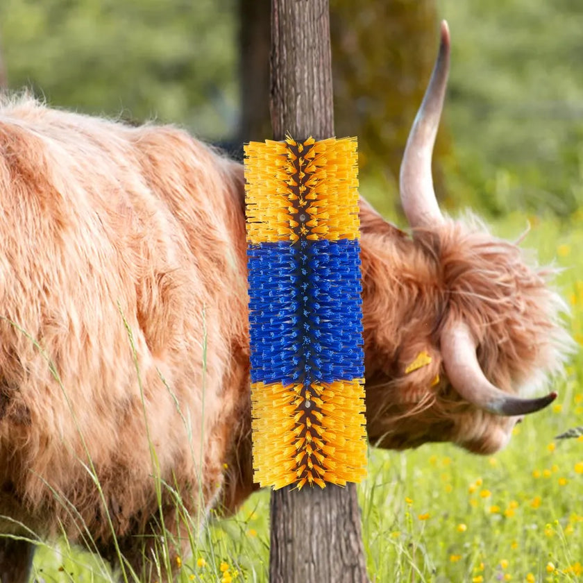 VEVOR Livestock Scratching Brush 6Pcs Itch Relief Horse Scratcher Brush 20 in