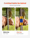 VEVOR Livestock Scratching Brush 4Pcs Itch Relief Horse Scratcher Brush 17.1 in