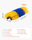 VEVOR Livestock Scratching Brush 6Pcs Itch Relief Horse Scratcher Brush 17.1 in