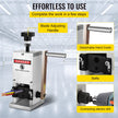 VEVOR Wire Stripping Machine Scrap Metal Recycle Tool Wire Stripping Tool 1.5-25 mm Cable Wire Stripping Machine  with 1 Cutting Blade Wire for Scrap Copper Wire Cable Stripping Cutters (2 Holes)