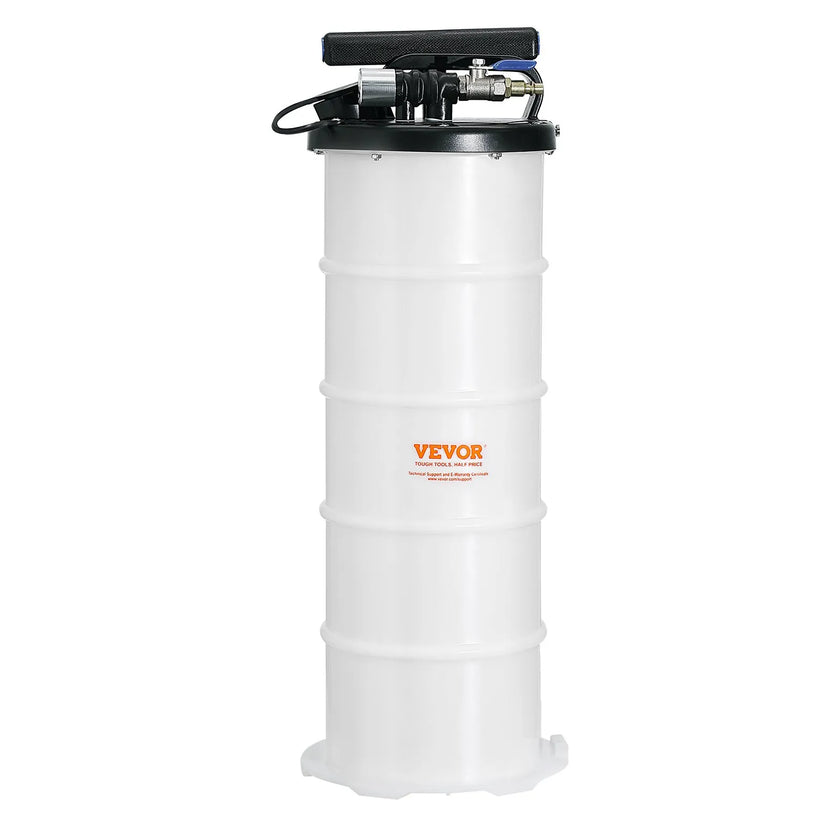 VEVOR Fluid Extractor, 1.74 Gallons (6.5 Liters), Pneumatic/Manual Oil Changer Vacuum Fluid Extractor with Dipstick and Suction Hose, Oil Extractor Change Pump for Automotive Fluids Vacuum Evacuation