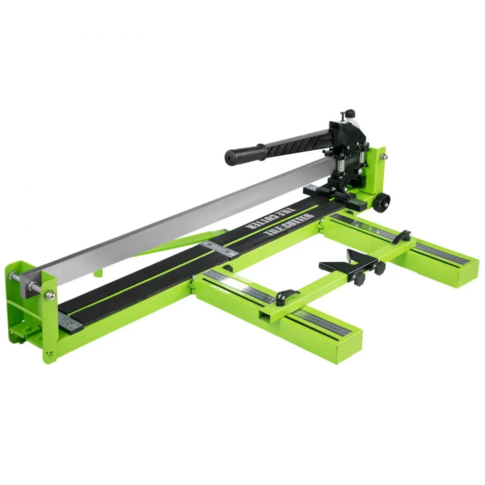 VEVOR Tile Cutter 31.5 Inch Manual Tile Cutter 1.4 Inch Tile Cutting Machine Ceramic Porcelain Tile Cutter w/Laser Guide All-Steel Frame and Bonus Spare Cutter Wheels Tile Cutter Hand Tool