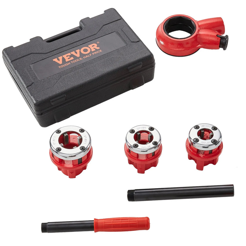 VEVOR Ratchet Pipe Threader Kit, 1/2