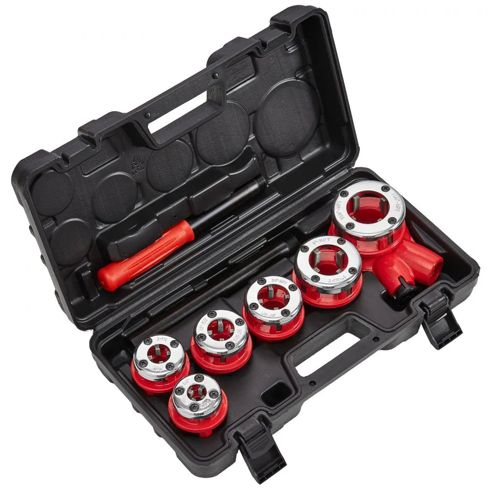 VEVOR Ratchet Pipe Threader Kit, 1/4