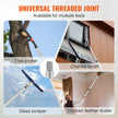 VEVOR Manual Pole Saw Extendable Tree Pruner 4.9-20 ft Aluminum Alloy Pole