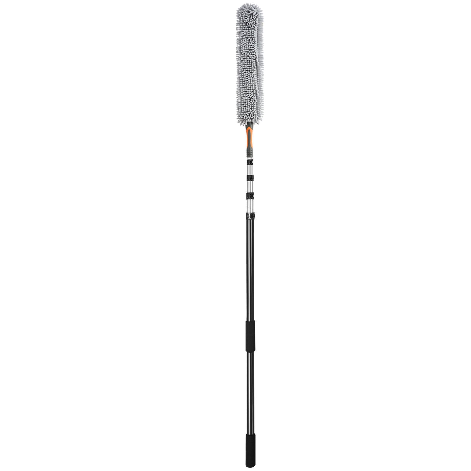 VEVOR Manual Pole Saw Extendable Tree Pruner 4.9-20 ft Aluminum Alloy Pole