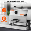 VEVOR Commercial Sugar Cane Juicer, 110LBS/H High Output Sugarcane Juicer Machine with 3 Stainless Steel Rollers, 2.4