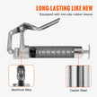 VEVOR Pistol Grip Grease Gun, 3500 PSI, 4 OZ / 120 CC Capacity Heavy Duty Professional Grease Gun, with 11.65 Inch Flexible Hose 2 Black Flat Couplers, 1 Reinforced Nozzle, and 2 Rigid Metal Pipes