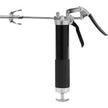 VEVOR Pistol Grip Grease Gun, 6000 PSI, 14 OZ / 400 CC Capacity Heavy Duty Professional Grease Gun, with 19.69 Inch Flexible Hose 2 Black Flat Couplers, 1 Pointed Coupler, and 2 Rigid Metal Pipe