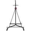 VEVOR Heavy Bag Stand with Speed Ball , Height Adjustable Punching Bag Stand, Foldable Boxing Bag Stand Steel Sandbag Rack Freestanding Up to 132 lbs for Home and Gym Fitness.