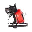 VEVOR Drain Cleaner Machine 50FT x 1/2Inch Manual Feed Snake Auger with 4 Cutter