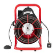 VEVOR Drain Cleaner Machine Drain Auger 75FT x 1/2 Inch Manual Feed & 4 Cutters