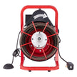 VEVOR Drain Cleaner Machine Drain Auger 50FT x 1/2 Inch Manual Feed & 4 Cutters