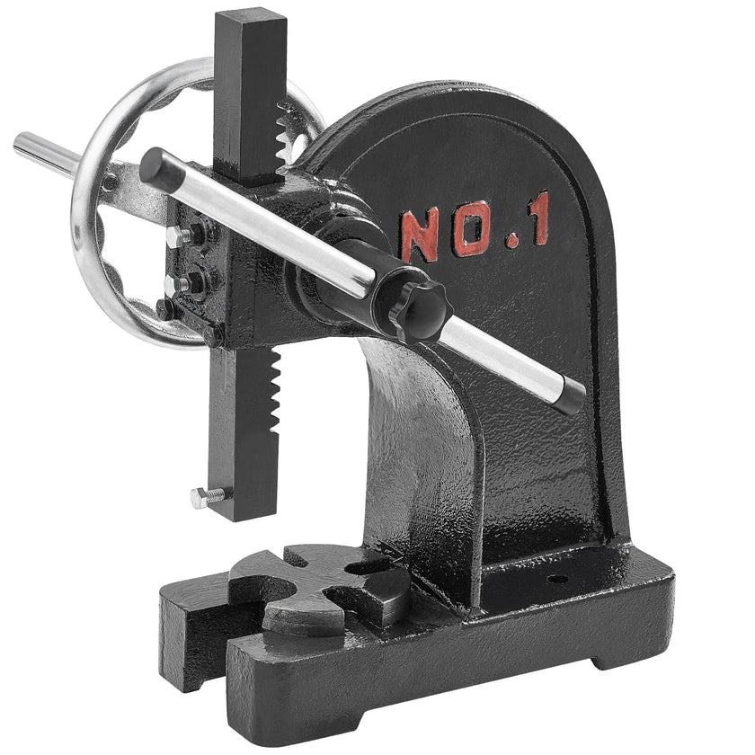 VEVOR Arbor Press, 1 Ton Manual Arbor Press with Handwheel, 5.9