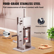 VEVOR Sausage Stuffer 5LBS/3L Capacity Homemade Sausage Maker Stainless Steel