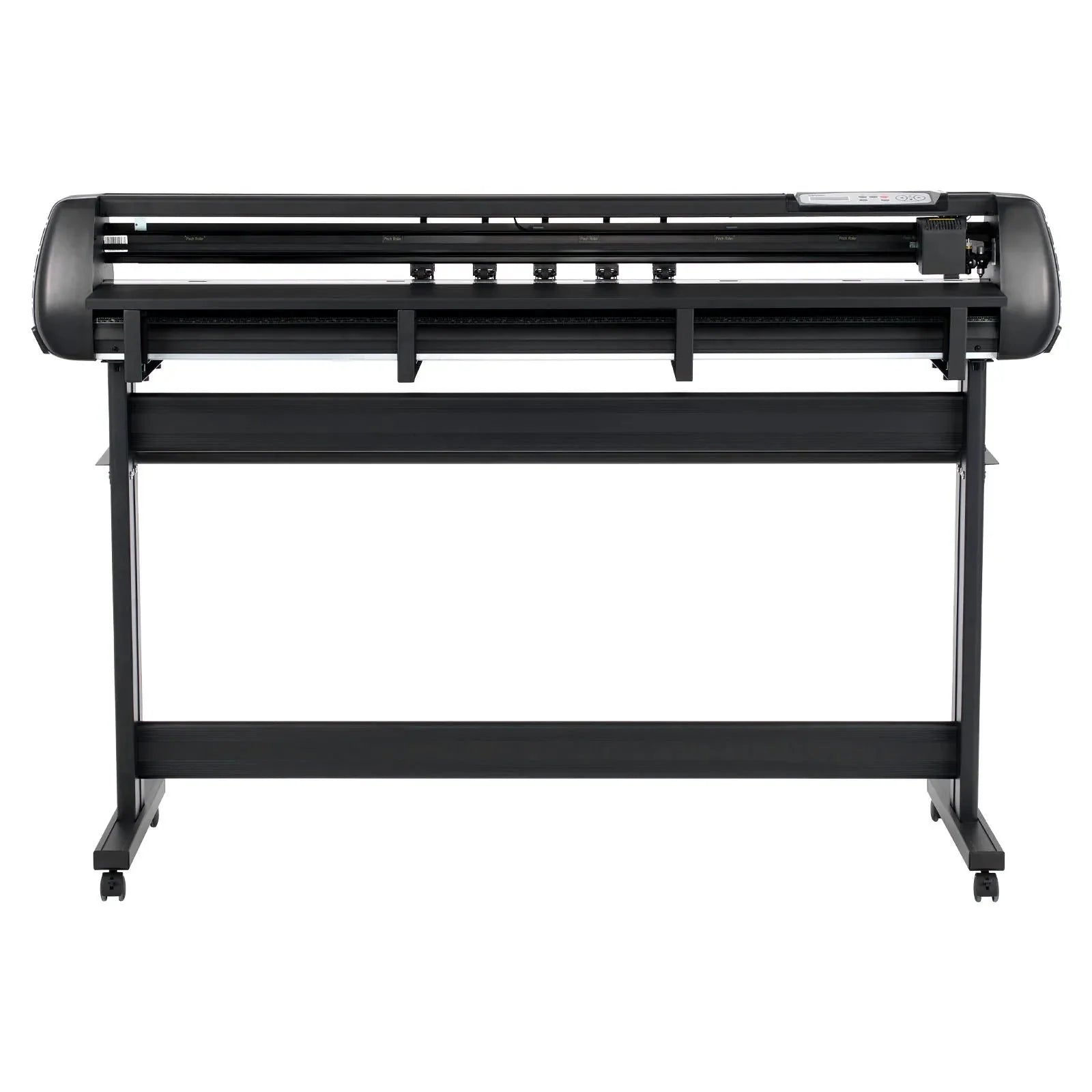 VEVOR Vinyl Cutter Machine, 53 inch Max Feed Width, Dual Blades, Adjustable Force and Speed, LED Display, Vinyl Plotter Cutter Printer with Signmaster Software for Compatible with Windows and macOS
