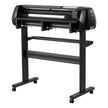 VEVOR Vinyl Cutter Machine, 34 inch Max Feed Width, Dual Blades, Adjustable Force and Speed, LED Display, Vinyl Plotter Cutter Printer Bundle with Sticker Sheets, Transfer Film, Signmaster Software