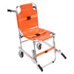 VEVOR EMS Stair Chair, 350 lbs Load Capacity, Foldable Aluminum Emergency Stair Climbing Wheelchair with 2 Wheels, Portable Stair Lift Chair Ambulance Firefighter Evacuation Use for Elderly, Disabled