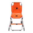 VEVOR EMS Stair Chair, 350 lbs Load Capacity, Foldable Aluminum Emergency Stair Climbing Wheelchair with 2 Wheels, Portable Stair Lift Chair Ambulance Firefighter Evacuation Use for Elderly, Disabled
