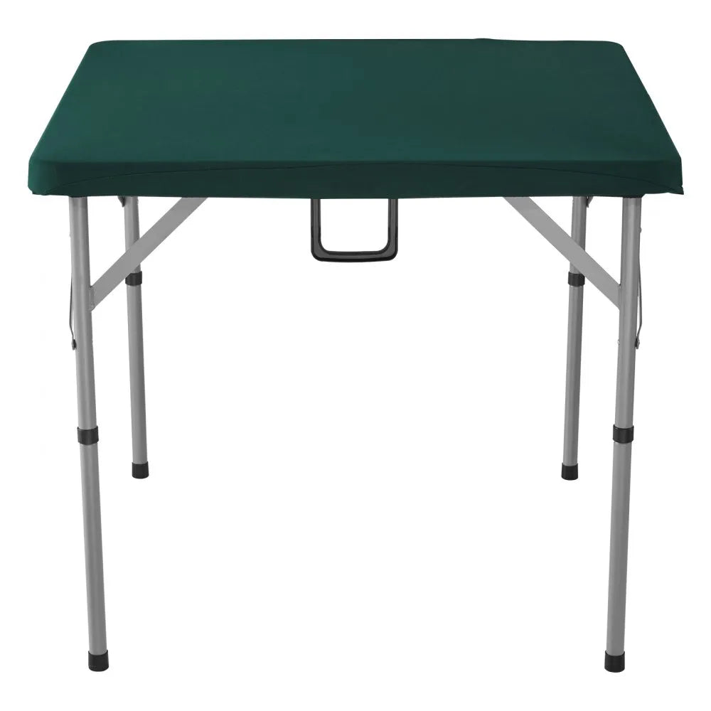 VEVOR Mahjong Table Fold-in-Half 4 Player Card Table & Wear-Resistant Tabletop
