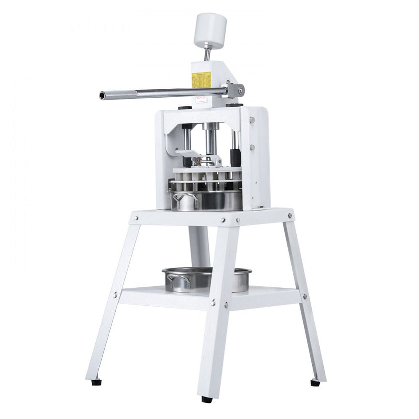VEVOR Manual Dough Divider 10PCS Hand Press Dough Cutter Bread Maker for Bakery