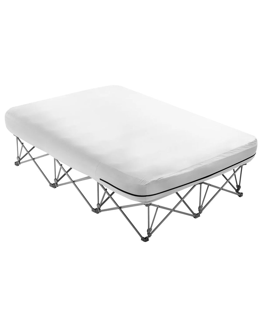 VEVOR Air Mattress with Frame & Pump 2 Person Blow Up Camping Mattress 600lbs