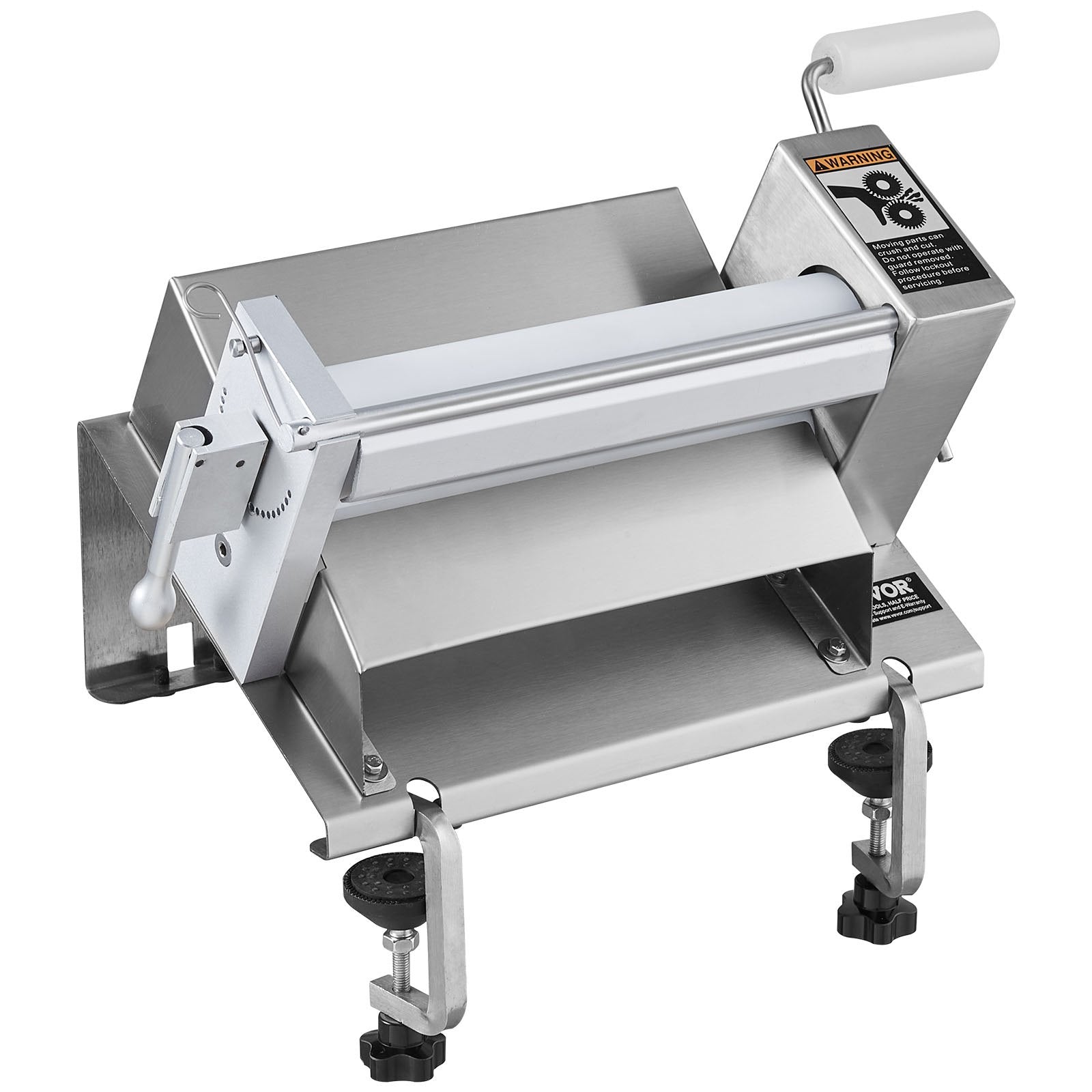 VEVOR Manual Dough Sheeter Machine Max 1/2