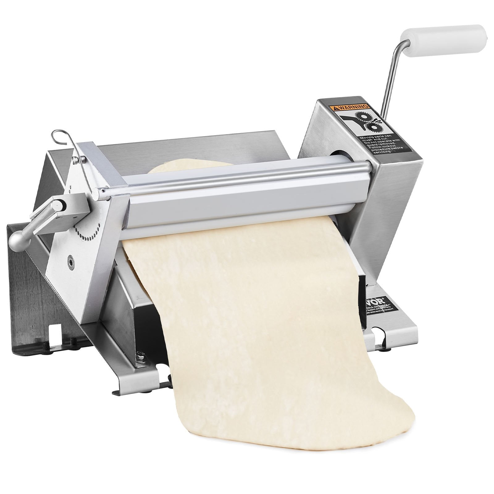 VEVOR Manual Dough Sheeter Machine Max 1/2