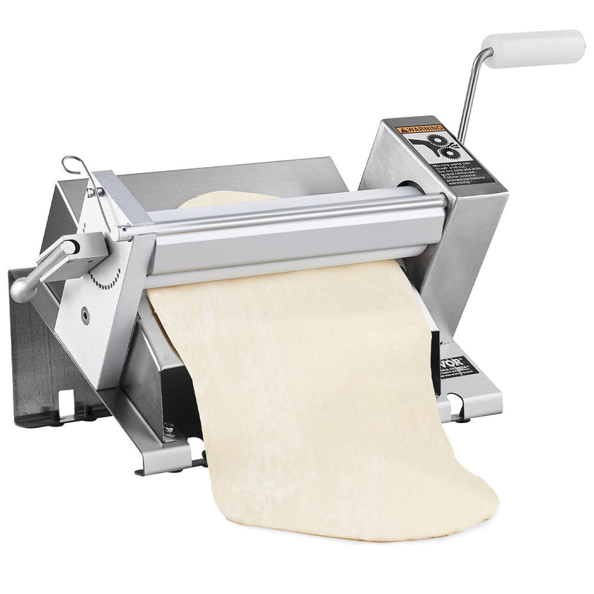 VEVOR Manual Dough Sheeter Machine Max 1/2