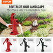 VEVOR Antique Well Hand Pitcher Pump, 25 ft Maximum Lift, Cast Iron Manual Hand Water Pump with Ergonomic Handle G1-5/8