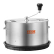 VEVOR Bud Leaf Trimmer, 16 inch Stainless Steel Manual Bud Trimmer Machine, with Clear PET Cover for Visual Cutting, Hand Pruners Included, for Cutting Leaves, Buds, Flowers, Hydroponic Plants
