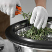 VEVOR Leaf Bowl Trimmer, 24'' Trimmer Bowl, Manual Bud Trimmer with Stainless-Steel Blades for Twisted Spin Cut, Clear Visibility Dome and Hand Pruner Included, for Cutting Leaves, Buds, Flowers