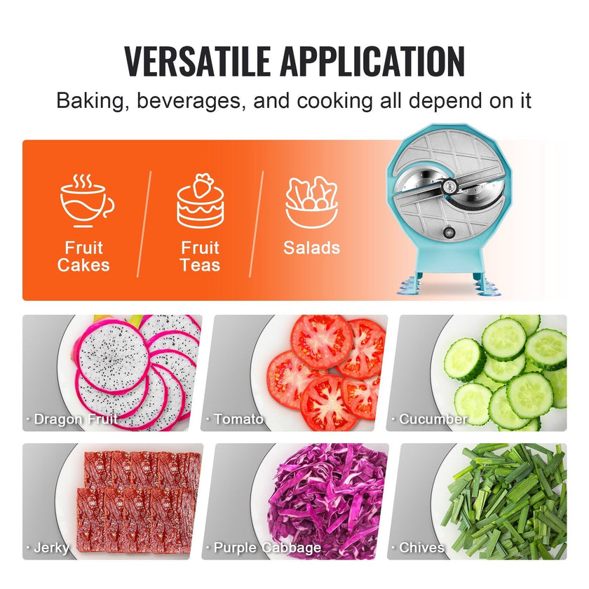 VEVOR Manual Vegetable Fruit Slicer, 0-0.5