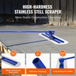 VEVOR Bull Float Manganese Steel Concrete Float 47x11.8 in Concrete Float Tool Cement Tool Bull Concrete Kit Bull Pool Float Bull Float Handle Bull Float Bracket Concrete Tool Finishing Bull Float