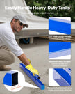 VEVOR Concrete Screed 48 in Concrete Leveling Tool with Detachable Handle Clamp