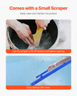 VEVOR Concrete Screed 48 in Concrete Leveling Tool with Detachable Handle Clamp