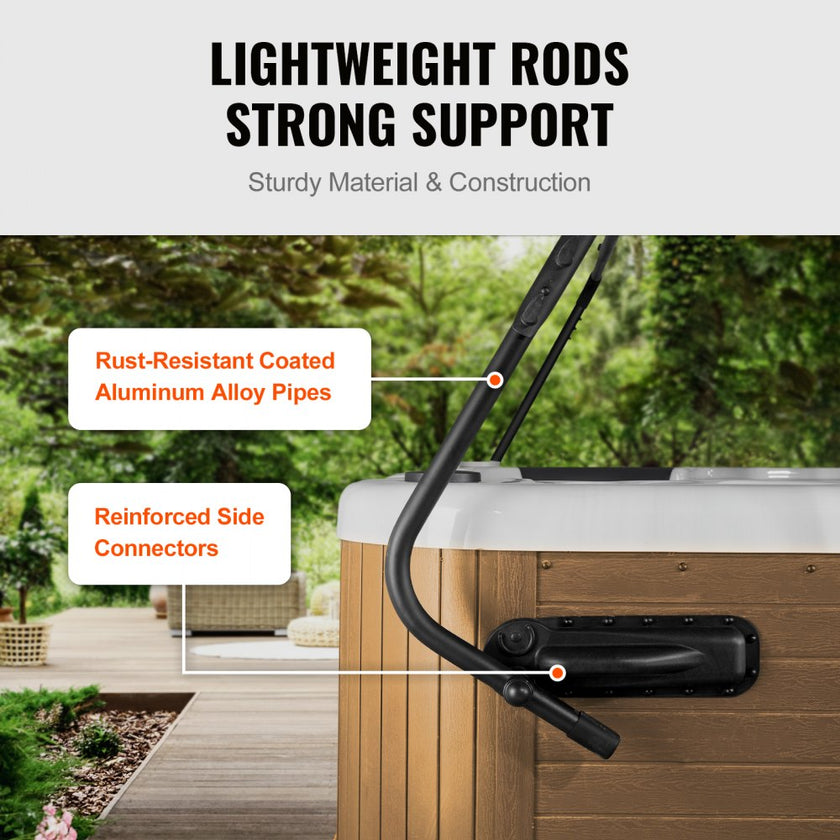 VEVOR Hot Tub Cover Lift, Spa Cover Lift, Height 31.5
