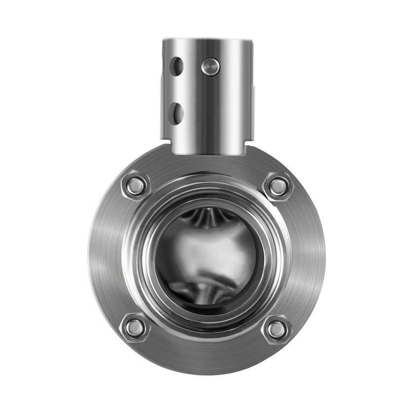 VEVOR Sanitary Butterfly Valve 1 Pack Stainless Butterfly Valve 3