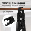 VEVOR PEX Crimping Tool, Dual Head Combo PEX Crimper Tool for 1/2