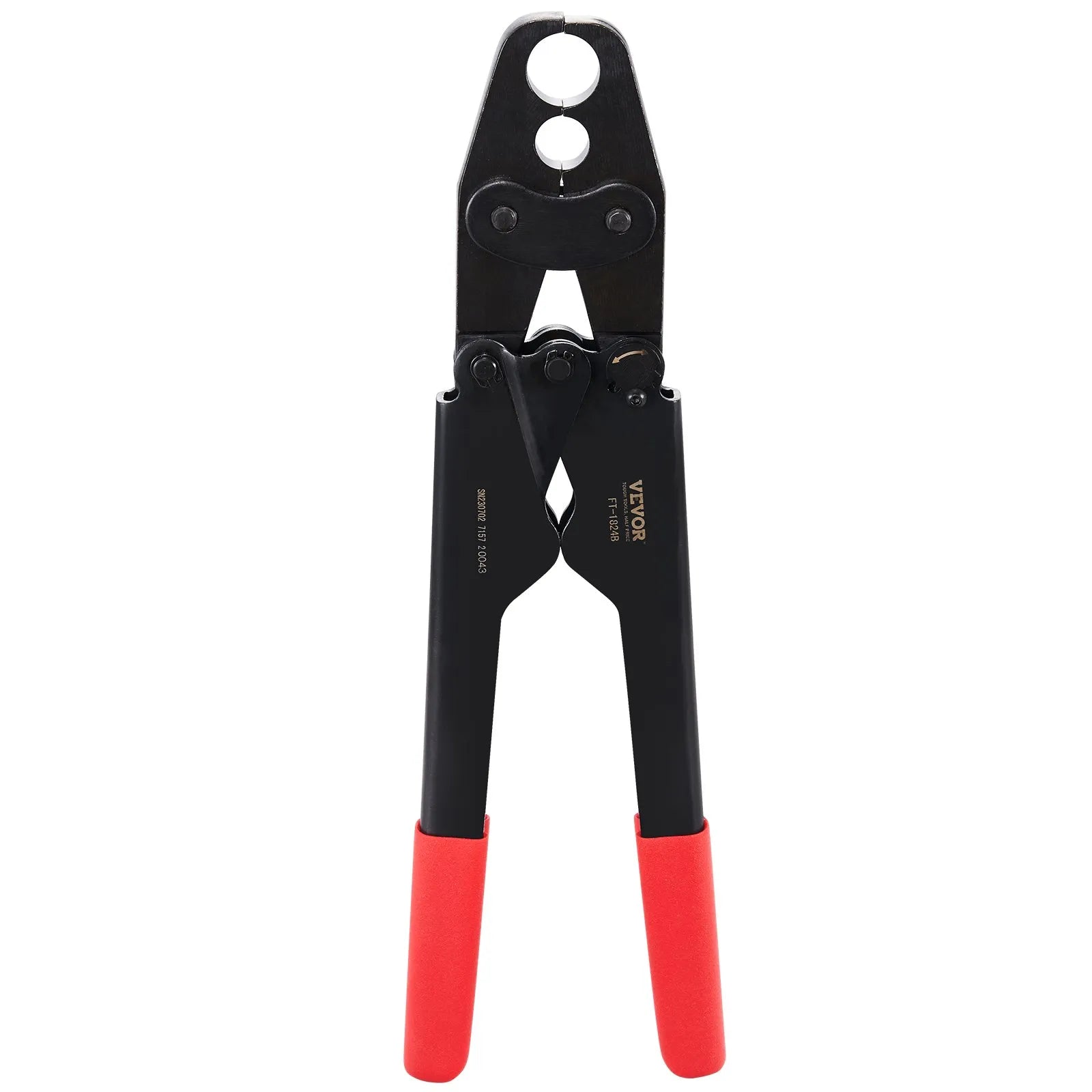 VEVOR PEX Crimping Tool, Dual Head Combo PEX Crimper Tool for 1/2