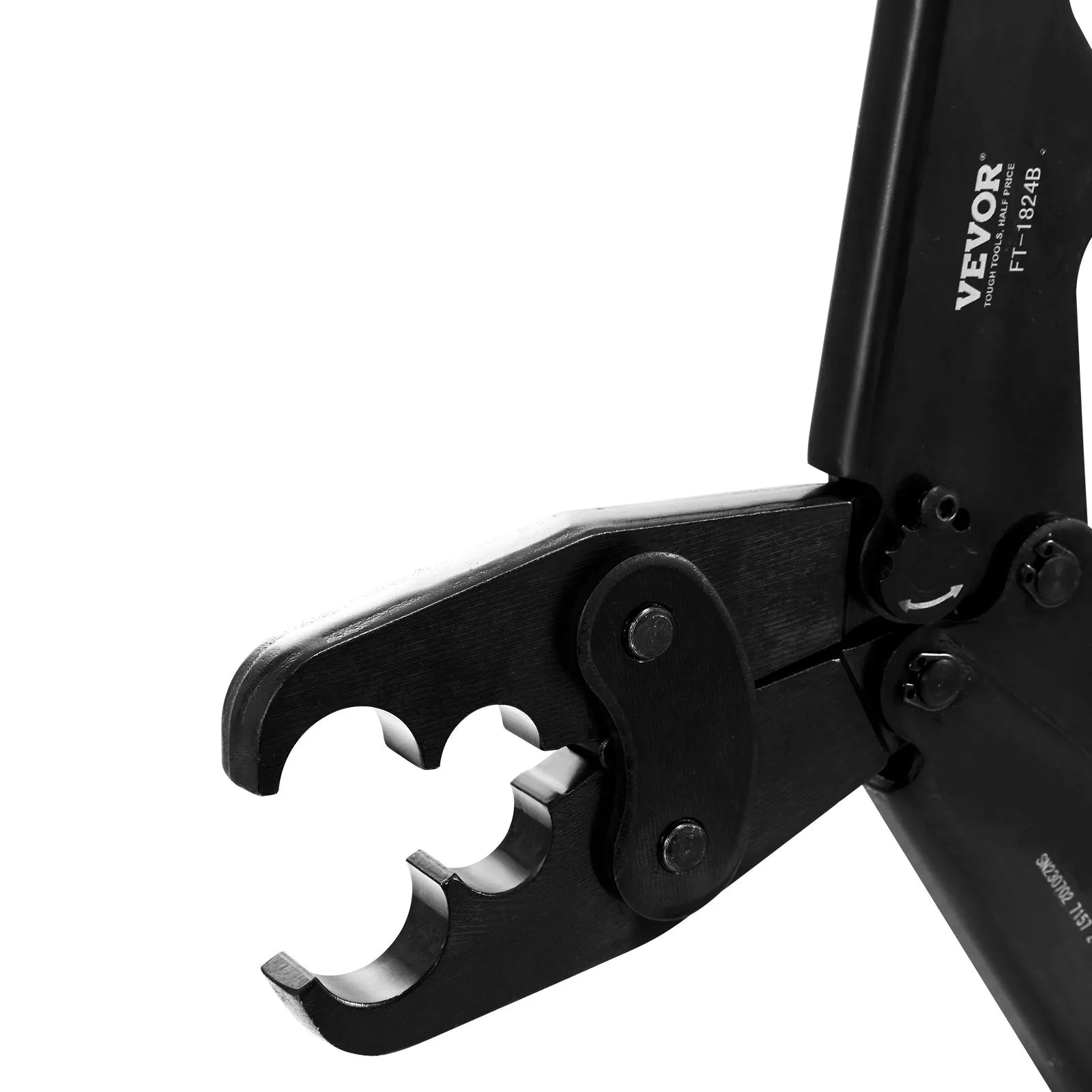 VEVOR PEX Crimping Tool, Dual Head Combo PEX Crimper Tool for 1/2